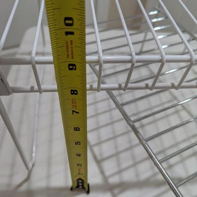 Home White Wire Cabinet Helper Shelves (SR)