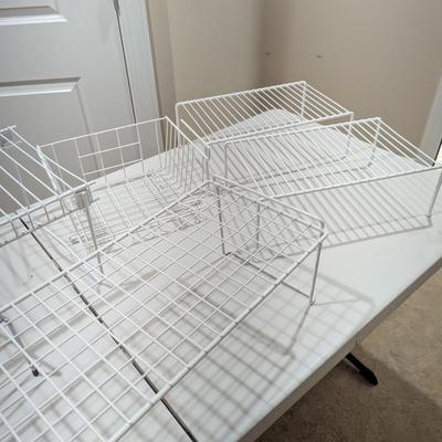Home White Wire Cabinet Helper Shelves (SR)