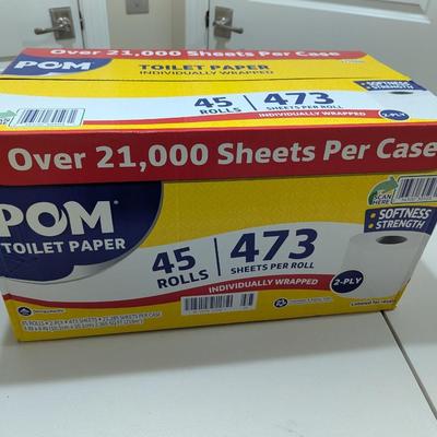 POM Toilet Paper 45 Rolls (SR)