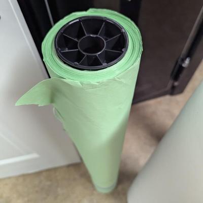 Rolls Of White Green & Brown Crafting Paper (SR)