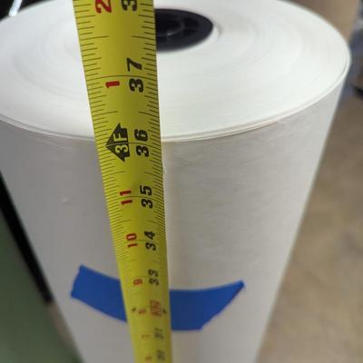 Rolls Of White Green & Brown Crafting Paper (SR)