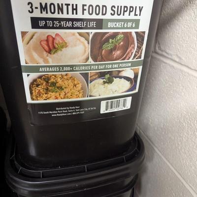 6 Buckets Of Ready Hour 3-Month Food Supply #2 (SR)