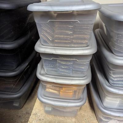 4 Bins Of 1" & 2" Crafting & Self Help Tiles #1 (SR)
