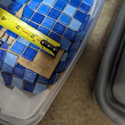 4 Bins Of 1" & 2" Crafting & Self Help Tiles #1 (SR)