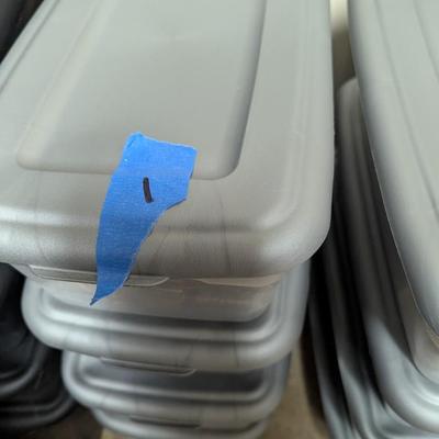 4 Bins Of 1" & 2" Crafting & Self Help Tiles #1 (SR)
