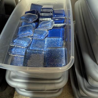4 Bins Of 1" & 2" Crafting & Self Help Tiles #1 (SR)