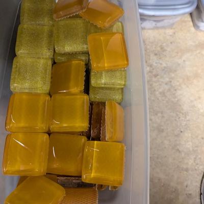 4 Bins Of 1" & 2" Crafting & Self Help Tiles #1 (SR)