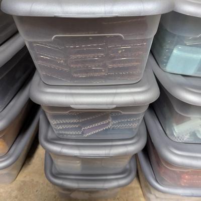 4 Bins Of 1" & 2" Crafting & Self Help Tiles #2 (SR)
