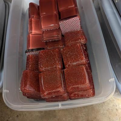 4 Bins Of 1" & 2" Crafting & Self Help Tiles #3 (SR)