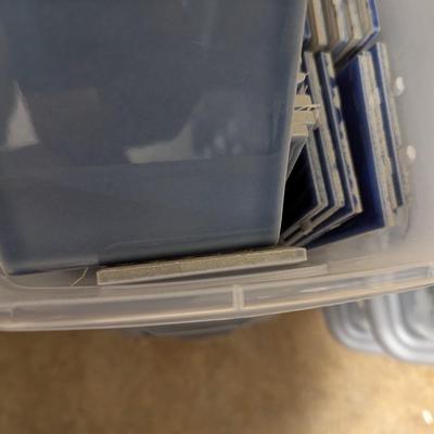 4 Bins Of 4 1/2" & 2" Crafting & Self Help Tiles #4 (SR)