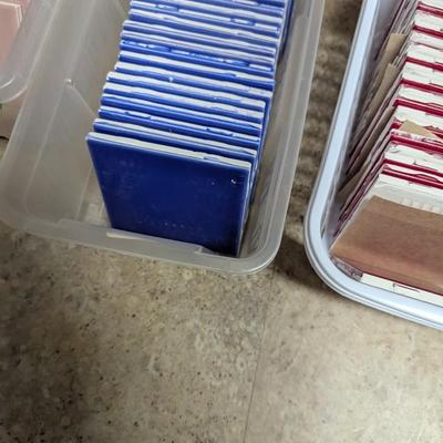 4 Bins Of 4 1/4" Crafting & Self Help Tiles #5 (SR)