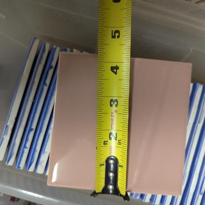4 Bins Of 4 1/4" Crafting & Self Help Tiles #5 (SR)