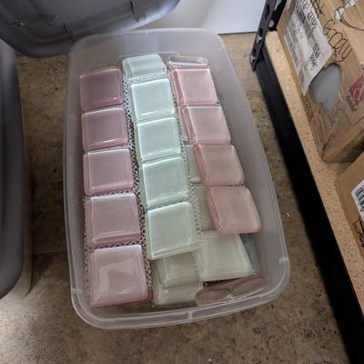 4 Bins Of Crafting & Self Help Tiles #6 (SR)