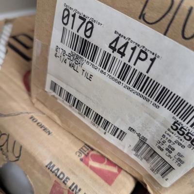 3 Boxes Of Tile 4 1/4" Wall Tile Daltile 12.5 SF Per Box #7 (SR)