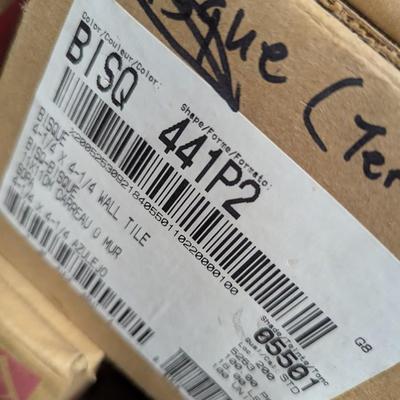 3 Boxes Of Tile 4 1/4" Wall Tile Daltile 12.5 SF Per Box #8 (SR)