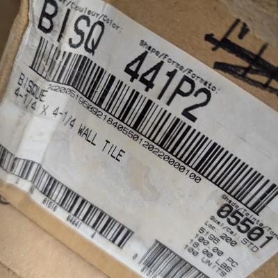 3 Boxes Of Tile 4 1/4" Wall Tile Daltile 12.5 SF Per Box #8 (SR)