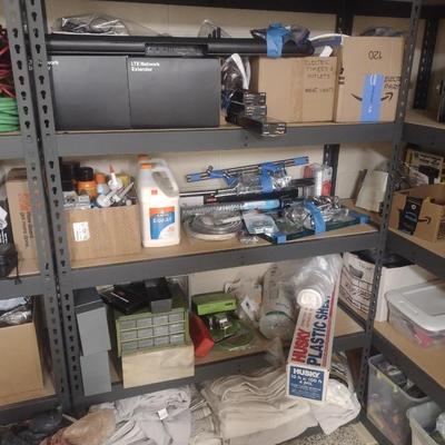 Set of Two Metal Adjustable Shelving Unit Choice B (See Note Below)