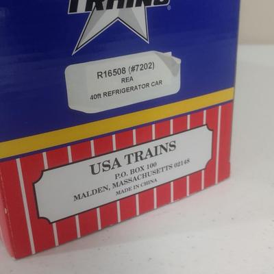 USA Trains 1:29 Scale 40 Foot Railway Express Agency Refrigerator Car R16508 with Box (#2)