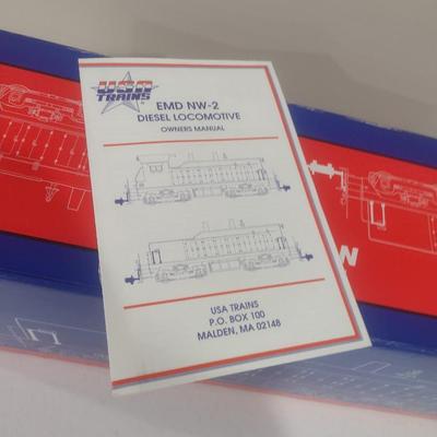 USA Trains 1:29 Scale Santa Fe EMD NW-2 Calf Diesel Locomotive R22003 with Box (#3)