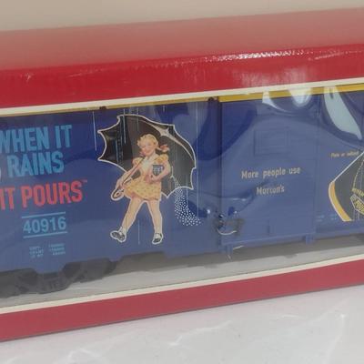 Lehmann-Gross-Bahn Morton Salt Box Car 40916 (#8)