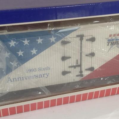 USA Trains 1:29 1993 USA Train 6th Anniversary Refrigerator Car R1993 with Box (#9)