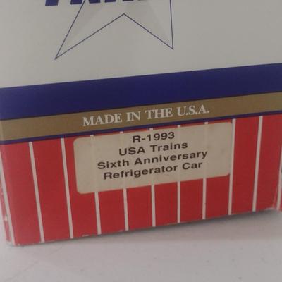 USA Trains 1:29 1993 USA Train 6th Anniversary Refrigerator Car R1993 with Box (#9)