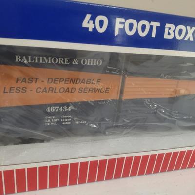 USA Trains 1:29 Baltimore and Ohio 40' Box Car R19220C with Box (#11)