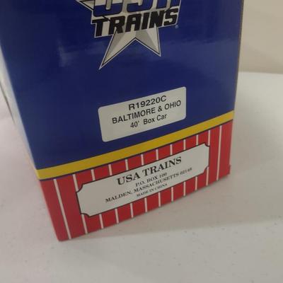 USA Trains 1:29 Baltimore and Ohio 40' Box Car R19220C with Box (#11)