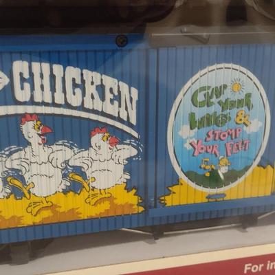 Lehmann-Gross-Bahn Chicken Dance Box Car 44671 with Box (#18)