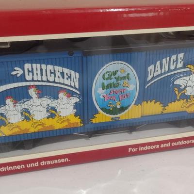 Lehmann-Gross-Bahn Chicken Dance Box Car 44671 with Box (#18)