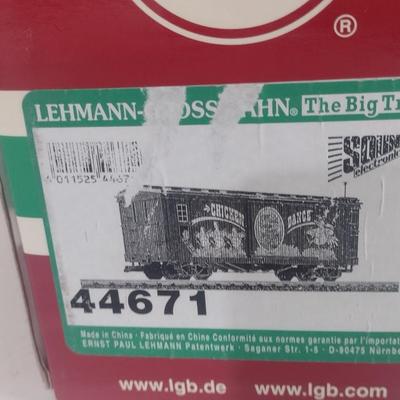 Lehmann-Gross-Bahn Chicken Dance Box Car 44671 with Box (#18)