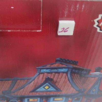 Lemax Signature Collection Chan's Chinese Antiques Scale Size Building with Box (#26)