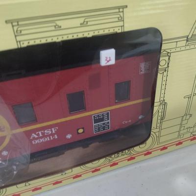 Aristo Craft Trains 1:29 Scale Santa Fe Steel Long Caboose ART-42106 with Box (#32)