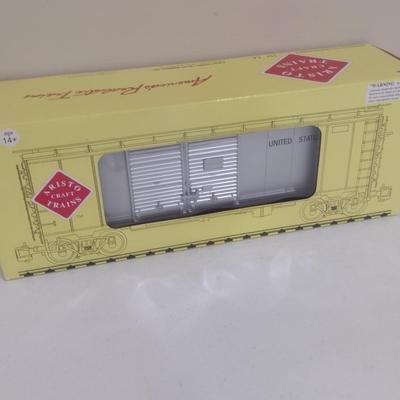 Aristo Craft Trains 1:29 Scale United States Navy Steel Box Car ART-45797 CD-C with Box (#40)
