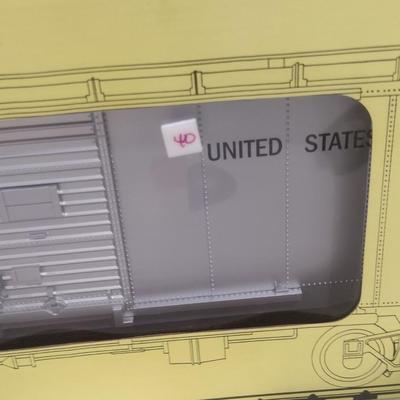 Aristo Craft Trains 1:29 Scale United States Navy Steel Box Car ART-45797 CD-C with Box (#40)
