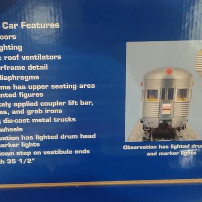 USA Trains 1:29 Extruded Aluminum Santa Fe Super Chief Observation Car R31000 with Box (#47)