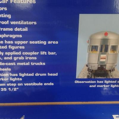 USA Trains 1:29 Extruded Aluminum Santa Fe Super Chief Vista Dome #4 R31007-2 with Box (#48)
