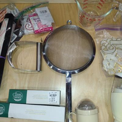 Assorted Utensils, Cutlery, and Kitchen Helpers