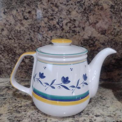 Studio Nova Serve Ware- Skylight Pattern- Bowl, Platter, Pitcher, and Tea Pot