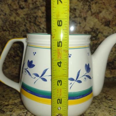 Studio Nova Serve Ware- Skylight Pattern- Bowl, Platter, Pitcher, and Tea Pot