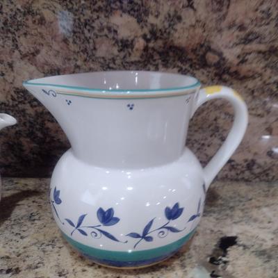 Studio Nova Serve Ware- Skylight Pattern- Bowl, Platter, Pitcher, and Tea Pot