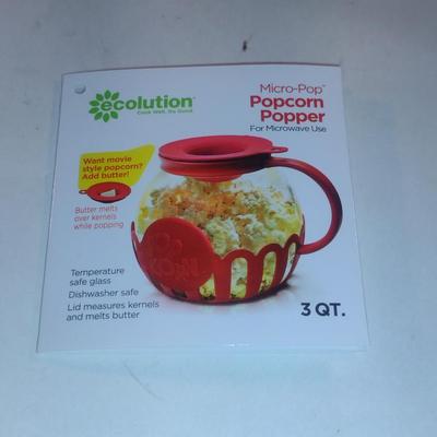 Ecolution Microwave Popcorn Popper- 3 Qt Size