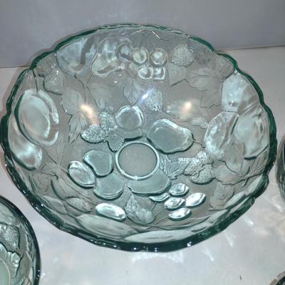 Five Piece Salad Set- Fruit Design