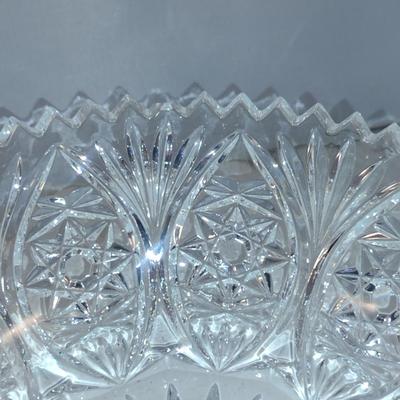 Collection of Glass/Crystal Serving Bowls- Three Pieces