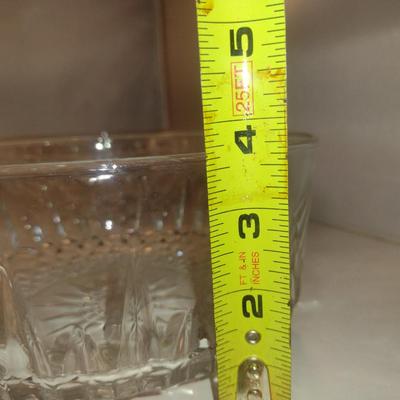 Pair of Glass/Crystal Serving Bowls