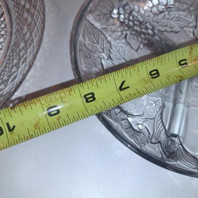 Collection of Glass/Crystal Serving Trays