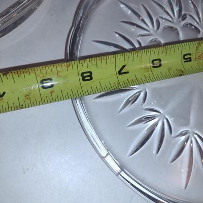 Collection of Glass/Crystal Serving Trays