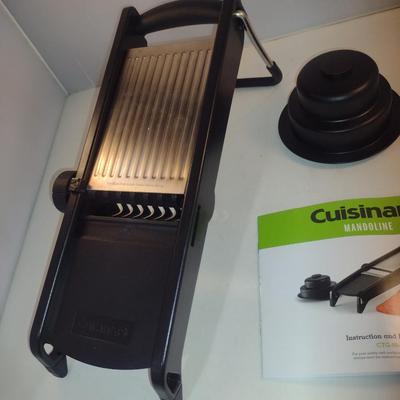 Cuisinart Mandoline Slicer with Food Pusher