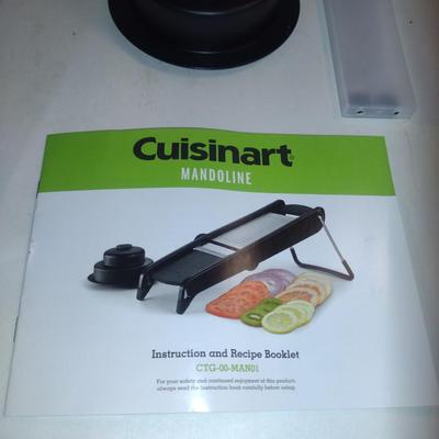 Cuisinart Mandoline Slicer with Food Pusher