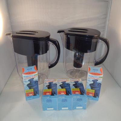 Pair of Brita Pitchers with Filters